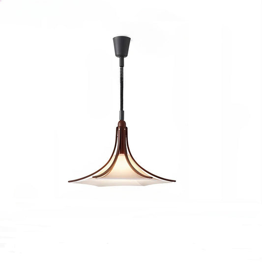 Mittelalterlicher Restaurant-Kronleuchter Wabi Sandy Wind Massivholz Stoff Bar Licht Kreatives fortschrittliches Design Atmosphäre Licht