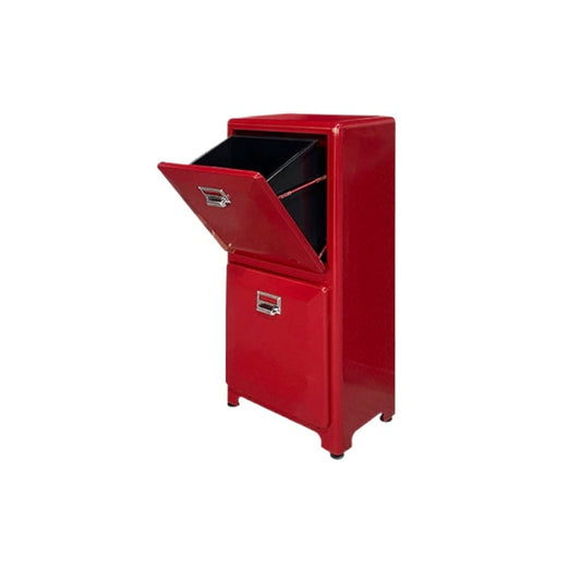 Retro Schubladenschrank mittelalterlicher Industriestil Japanischer Ins Dekorativer Spind Haushaltswohnzimmer Metallseitenschrank 