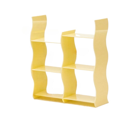 Desktop-Aufbewahrungsregal in transparentem Acrylregal minimalistisches leichtes Luxus-Kosmetik-Präsentationsregal 