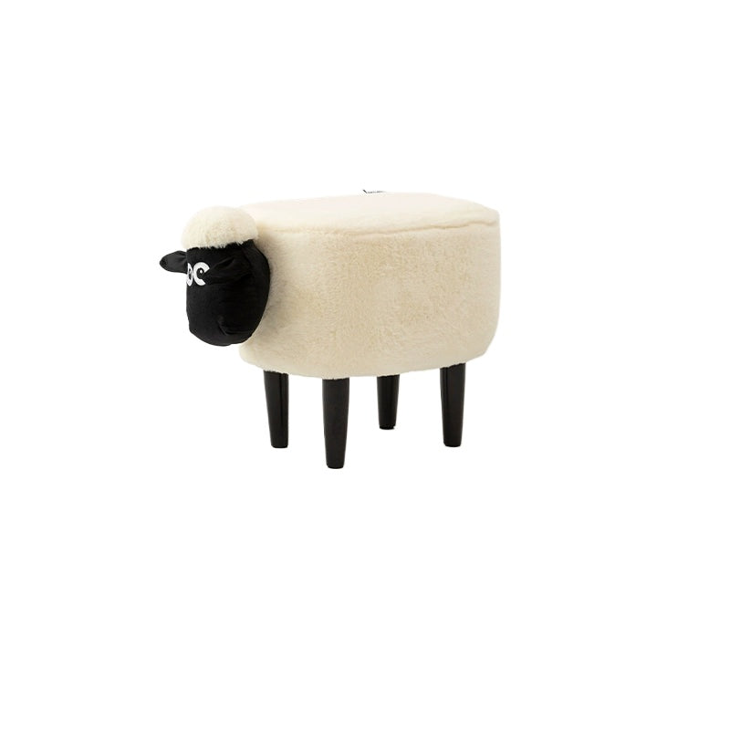 Lamb Sean Niedriger Hocker Kann Verstaut Werden Bank Haushalt Kinder Schuhwechsel Tierhocker Kreativer Kleiner Stuhl 