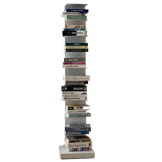 Unsichtbares Bücherregal, vom Boden bis zur Decke, kleines Bücherregal, Wohnzimmer, Arbeitszimmer, Ecke, kreatives Wandregal 