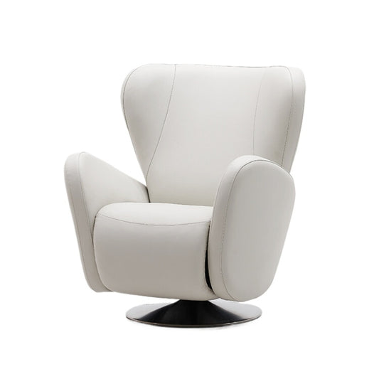 High-end Light Luxury Electric Single Sofa First Class Living Room Leather Lazy Reclining Leisure Single Chair Function Sofa Chair