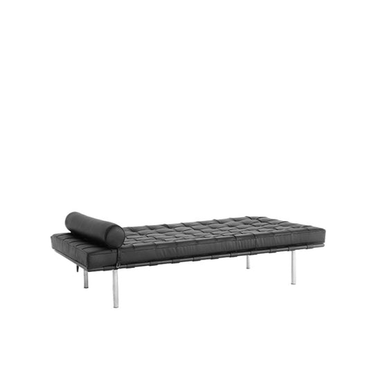 Barcelona Leather Sofa Bed Model Room Designer BarcelonaCouch Modern Simple Lounge Chair