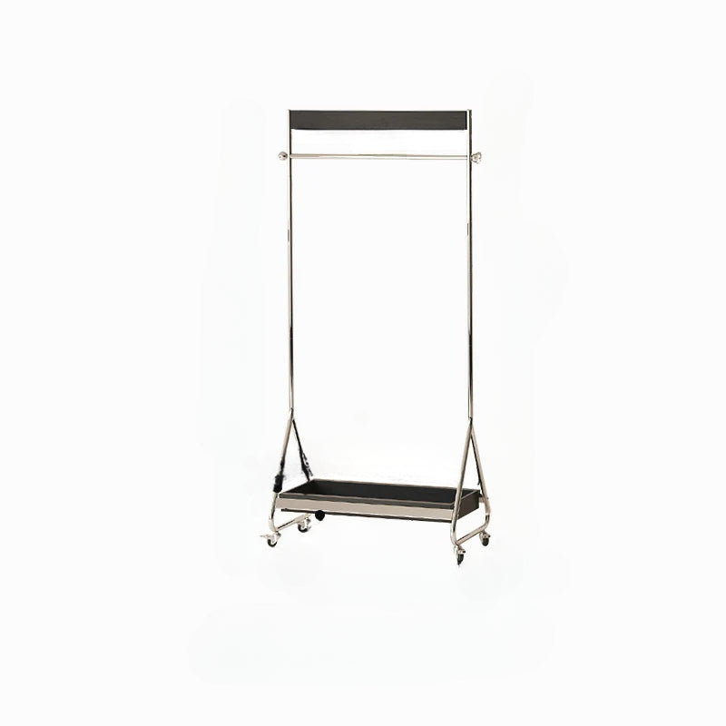 Mobile Garderobe Mittelalterlicher Kleiderbügel aus Massivholz Vom Boden bis zur Decke Schlafzimmer-Aufbewahrungsbügel Kreativer leichter Luxus 