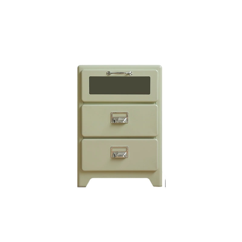 Metallschubladen, Kommodenschränke, Schlafzimmer an der Wand, Nachttische, mittelalterlicher Industriestil, Wohnzimmeraufbewahrung 