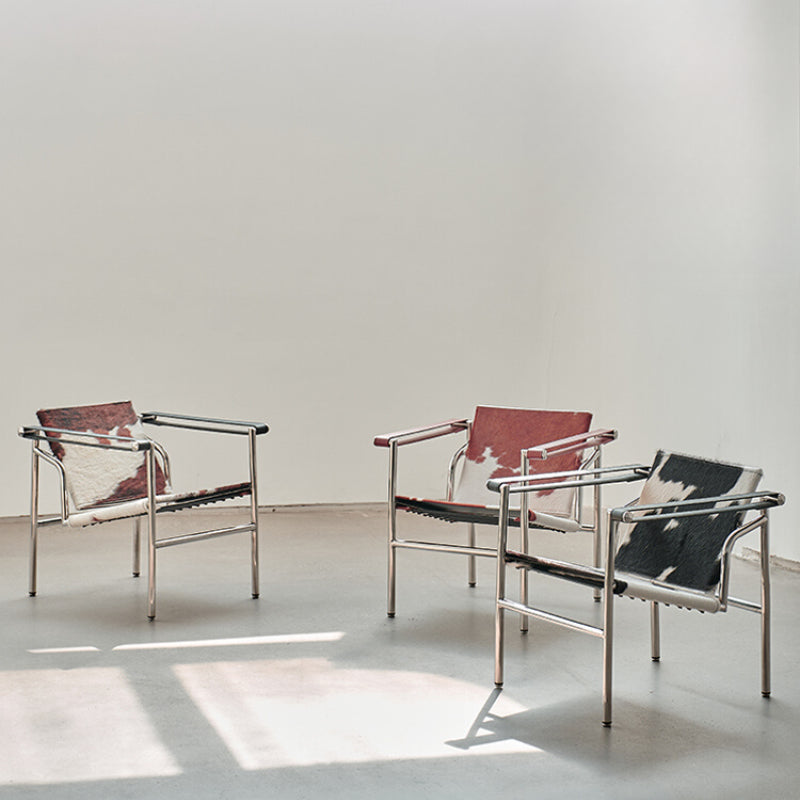 Home Furnishing Corbusier Italian Single Sofa Chair Designer Medieval Single Chair Bauhaus LC1 Leisure Chair