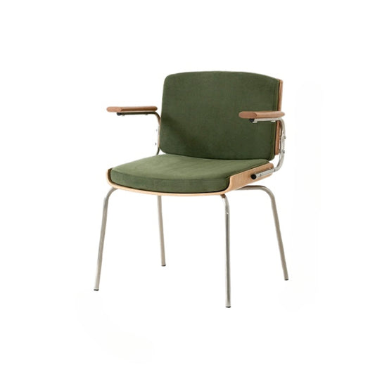 Nordic Retro Esszimmerstuhl Licht Luxus Premium Einzel Freizeitstuhl Internet Celebrity Armlehne Stuhl Rückenlehne Home 