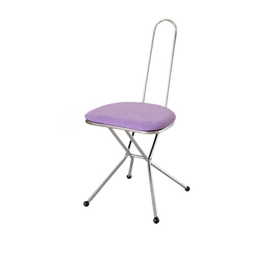 Klappstuhl minimalistischen künstlerischen Esszimmerstuhl kleine Wohnung Schmiedeeisen tragbare Rückenlehne Hocker Internet Prominente Ins 