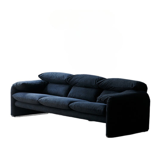 Maralunga Sofa Italian Minimalist Living Room Home Folding Ear Backrest Medieval Straight Row Three People