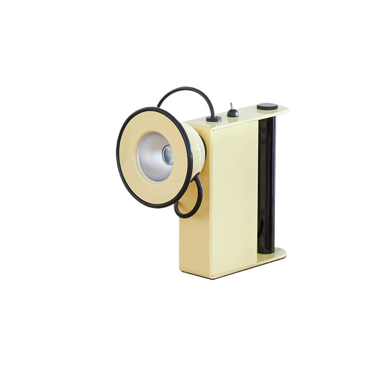 Italienische magnetische Schreibtischlampe Vintage mittelalterliche Wandlampe Creme Wind Schlafzimmer Nachttisch kleiner Kronleuchter 