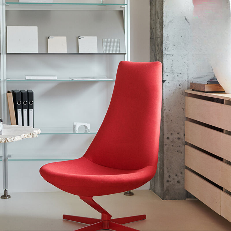 Minimalist Light Luxury Swivel Chair Living Room Balcony Rotatable Single Sofa Chair Designer Single Chair Creative Leisure Chair Recliner