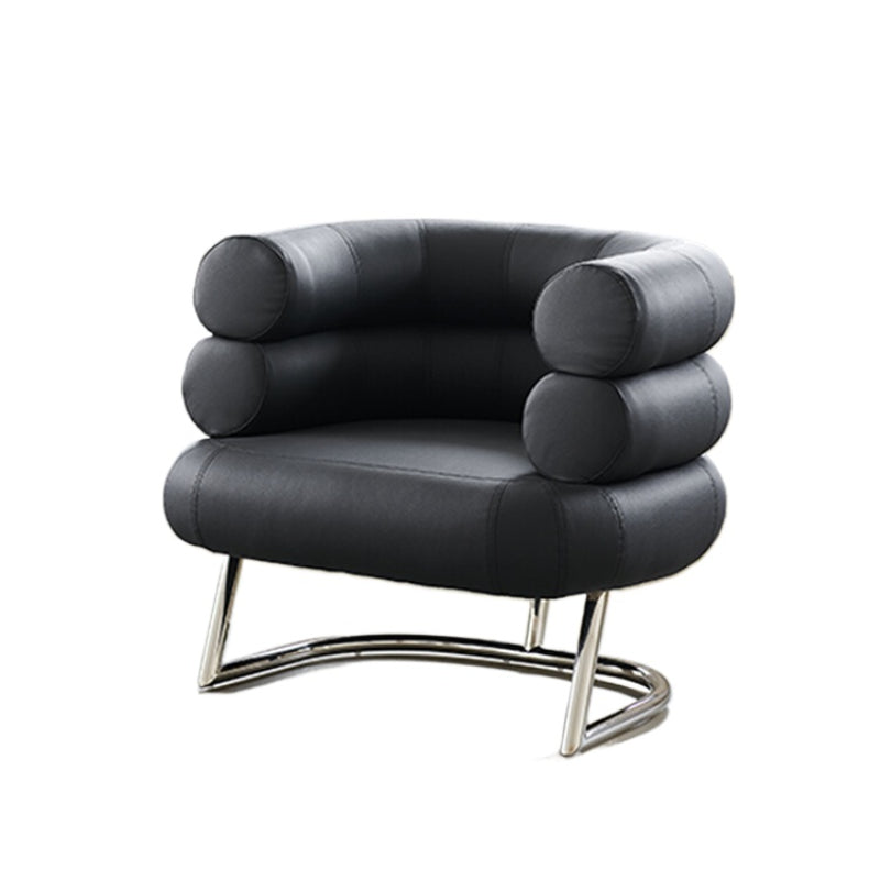 Single Sofa Chair Bibendum Chair Designer Medieval Leather Single Chair Art Light Luxury Minimalist Negotiation Chair