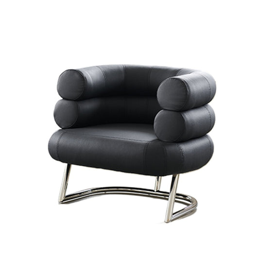 Single Sofa Chair Bibendum Chair Designer Medieval Leather Single Chair Art Light Luxury Minimalist Negotiation Chair