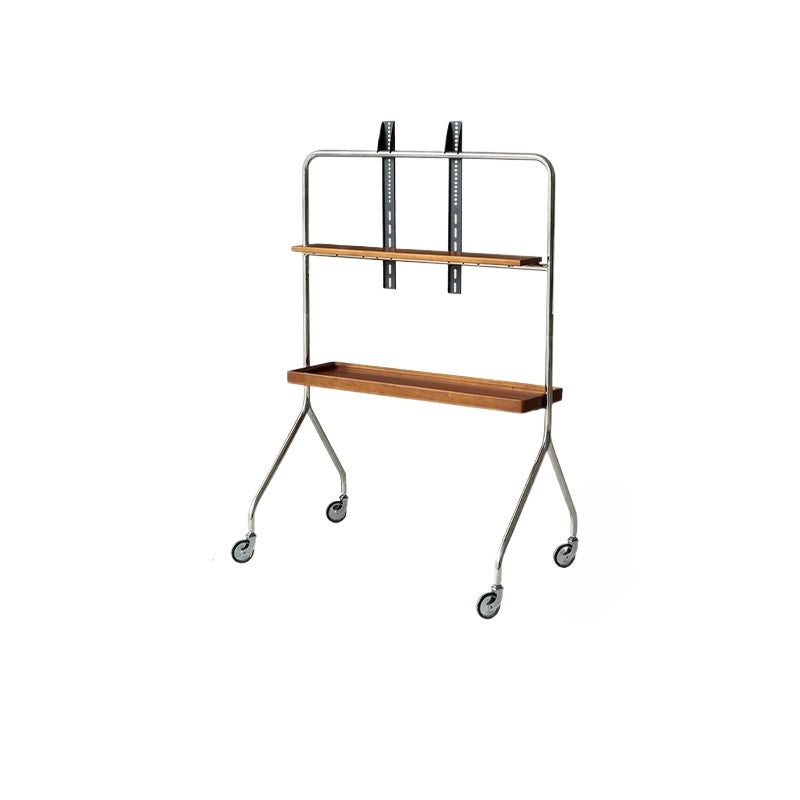 Abnehmbares TV-Regal Nordic Retro TV-Halterung Konferenzraum Boden-Decken-Halterung 