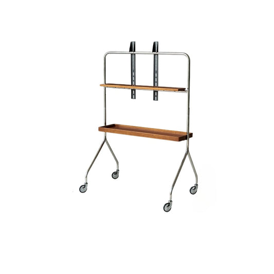 Abnehmbares TV-Regal Nordic Retro TV-Halterung Konferenzraum Boden-Decken-Halterung 