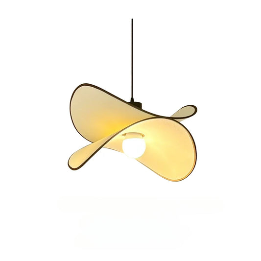 Französischer mittelalterlicher Kronleuchter Vintage Wohnzimmer Schlafzimmer Umgebungslicht Retro Wabi Sandwind Stoff Kronleuchter