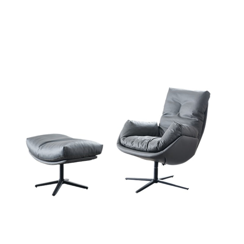 Single Sofa Chair Minimalist Balcony Leisure Chair Designer Light Luxury Tiger Chair Living Room Home Leather Lazy Recliner