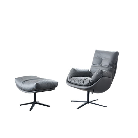 Single Sofa Chair Minimalist Balcony Leisure Chair Designer Light Luxury Tiger Chair Living Room Home Leather Lazy Recliner