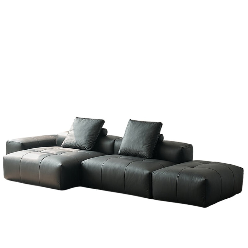 Saba Pixel Sofa Italian Minimalist Designer Villa Large Flat Living Room Leather Free Combination Module Sofa