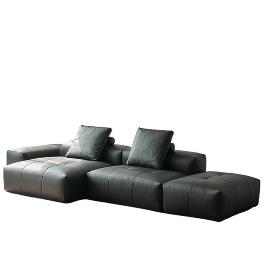 Saba Pixel Sofa Italian Minimalist Designer Villa Large Flat Living Room Leather Free Combination Module Sofa