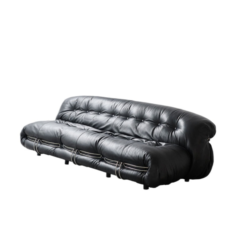 Soriana Hippo Steel Teeth Sofa Wabi Wind Ins Popular Designer Leather Single Chair Living Room Medieval Lazy Sofa