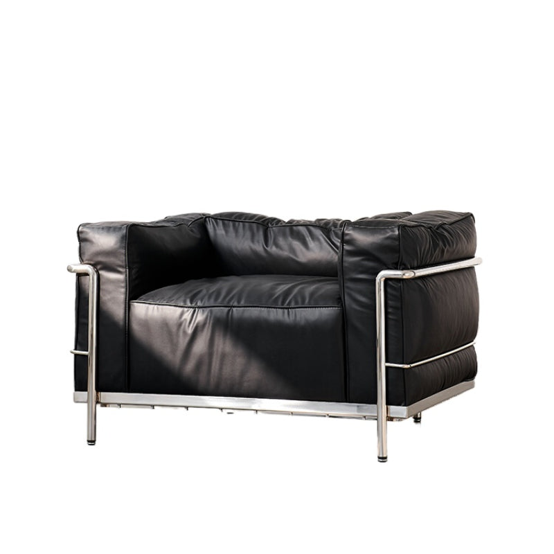 Medieval Bauhaus LC3 Sofa Living Room Balcony Designer Office Negotiation First Layer Cowhide Sofa