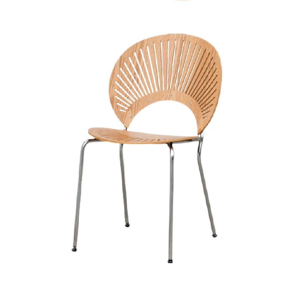 Nordic Massivholz Esszimmerstuhl Retro Shell Stuhl Hause Vintage Mittelalterlichen Rückenlehne Stuhl Wabi Sabi 