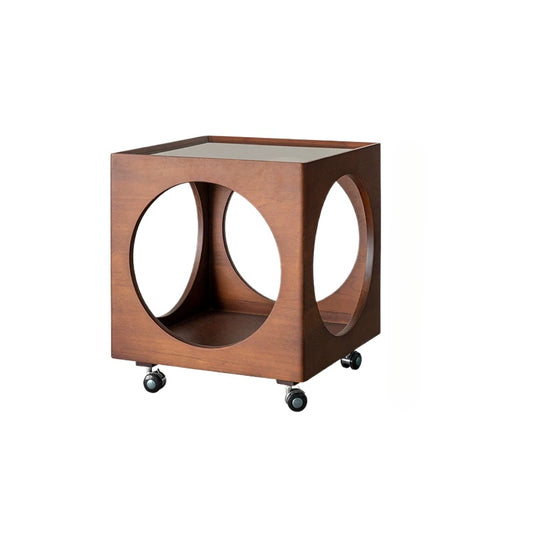 Nordic Massivholzkante paar Retro abnehmbare Sofaecke paar Mini Internet Berühmtheit kleine Couchtisch Nachttisch 