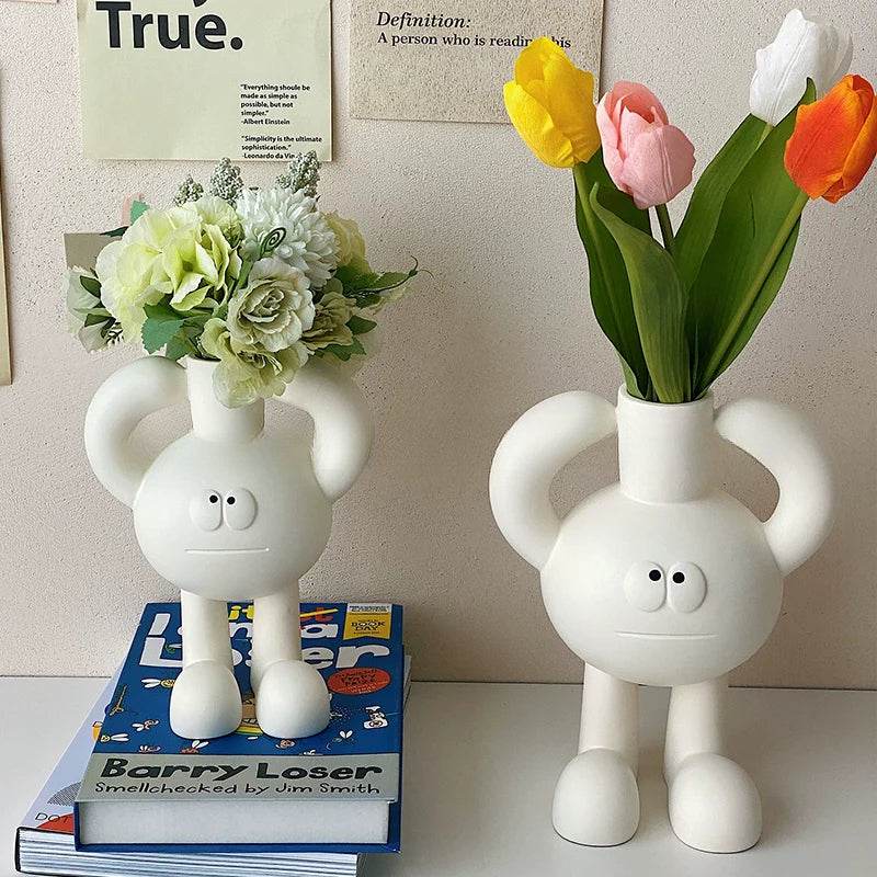 Korea Nette Ins Getrocknete Blume Vase Kreative Dekorative Ornament Simulierte Blume Anordnung Mädchen Geschenk 