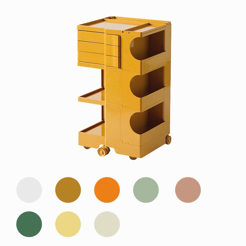 Nordic schlafzimmer nachttisch haushalt wohnzimmer mobilen warenkorb sofa seite schrank ins Ins Popularcream wind lagerung schrank 