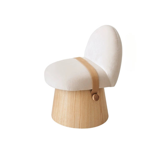 minimalistischer Einzelsofastuhl Wabi Sandy Wind Massivholz Esszimmerstuhl mittelalterlicher Designer Einzelstuhl leichter Luxus Freizeitstuhl 