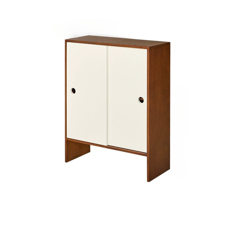 Esszimmer-Seitenschrank-Kombination Massivholzschrank Mittelalter-Lagerschrank Marine-Panel TV-Schrank Lagerboden Bücherregal