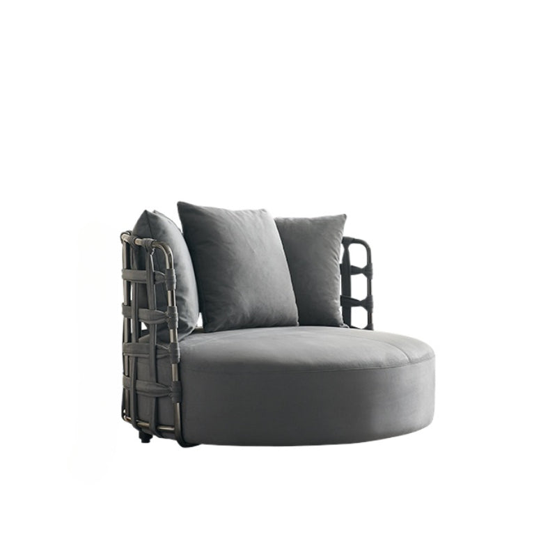 Italian Minimalist Bass Leisure Chair Designer Living Room Villa Single Sofa High-end Minimalist Lazy Sofa Recliner