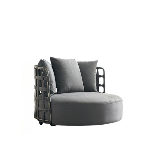 Italian Minimalist Bass Leisure Chair Designer Living Room Villa Single Sofa High-end Minimalist Lazy Sofa Recliner