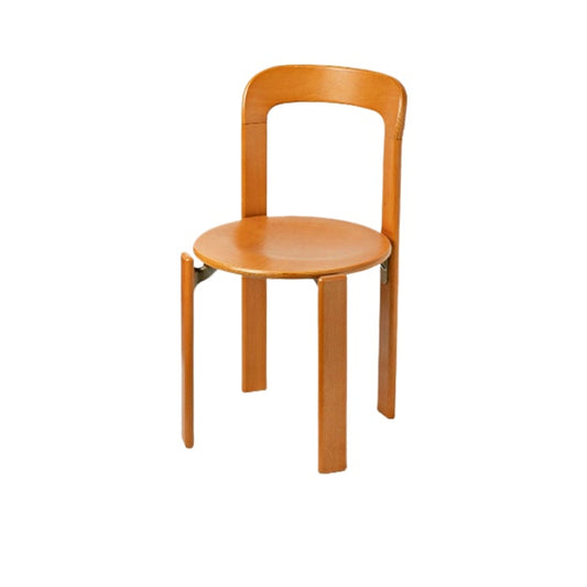 Mittelalterlicher Esszimmerstuhl aus Massivholz, Farbstuhl, minimalistischer Esstischstuhl für Zuhause, Café-Rückenlehne, Stapel 