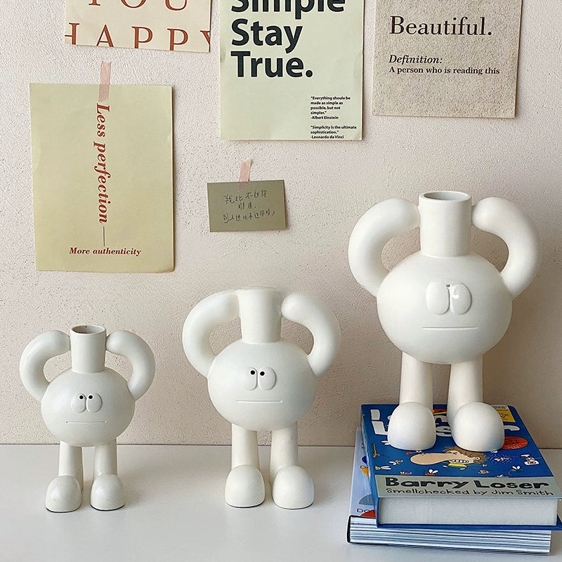 Korea Nette Ins Getrocknete Blume Vase Kreative Dekorative Ornament Simulierte Blume Anordnung Mädchen Geschenk 