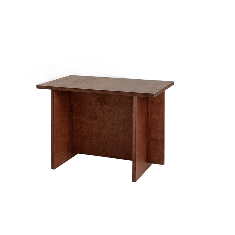 Moka Mittelalterliche Bank, Hausveranda, Schuhwechselhocker, Studio, Café, Ins PopularStool, Massivholz, Ocean Board, niedriger Hocker 