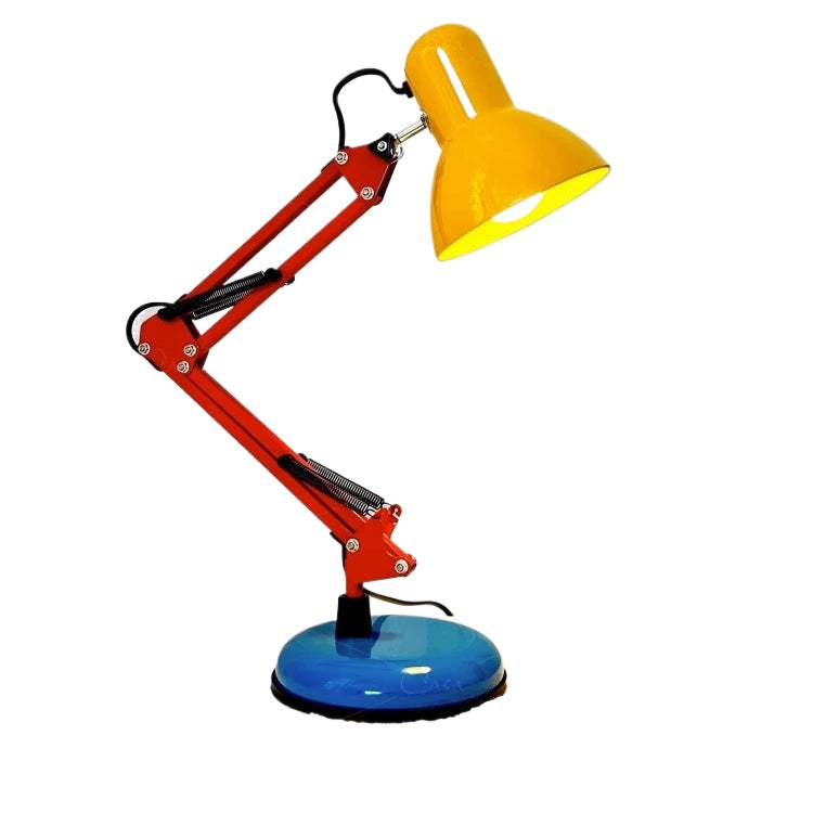 Mittelalterliche Memphis-Stehlampe, Kinderzimmer, Vollspektrum-Studienschreibtischlampe, Schlafzimmeratmosphäre, Nachttischlampe 