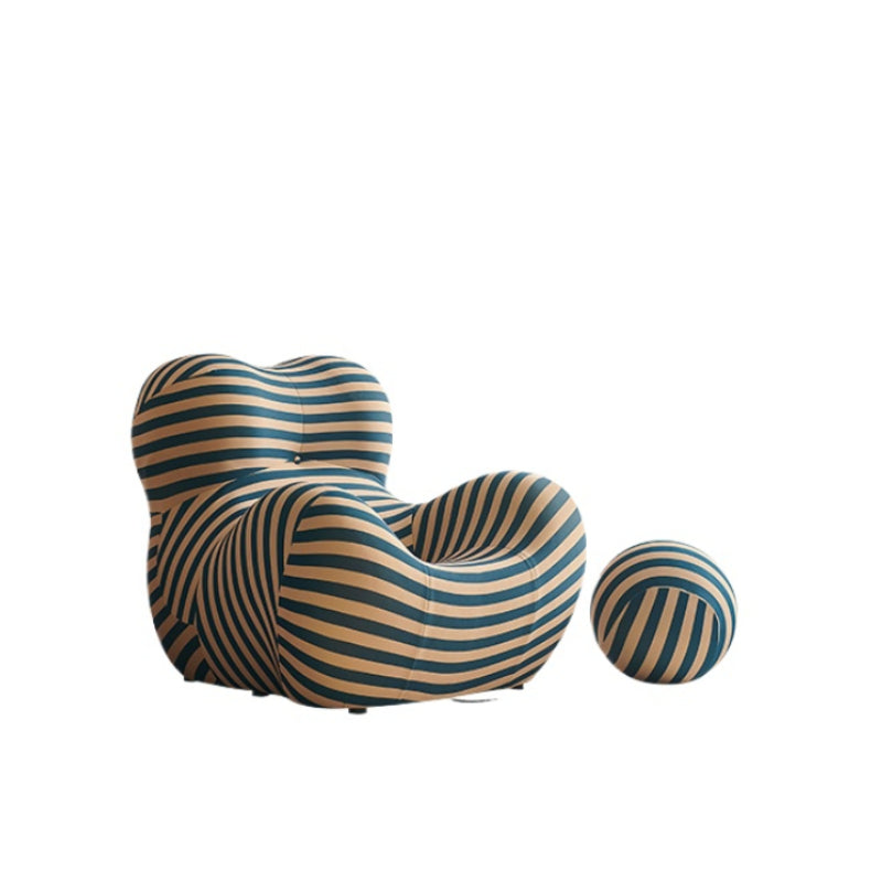 Home Furnishing Mother's Arms Designer Single Leisure Sofa Single Chair Living Room Internet Celebrity Bubble Hydrangea Chair