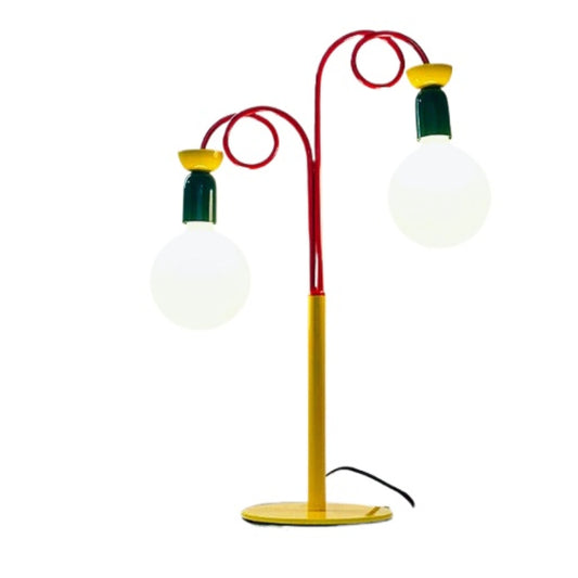 Memphis Wohnzimmer Stehlampe Cartoon Farbe mittelalterliche Schlafzimmerlampe Kinderzimmer Atmosphäre Nachttischlampe 