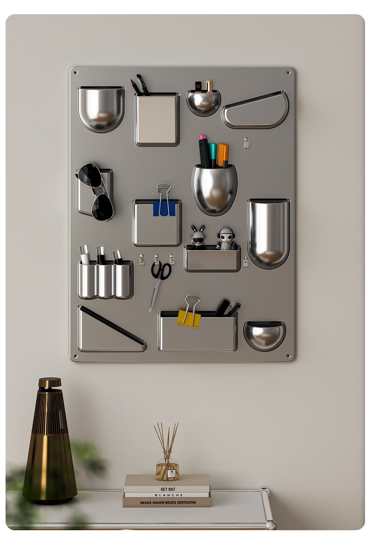 A- Desktop Decoration Miscellaneous Rack Props Creative Wall Hanging Storage Rack Ins Popular Doorway Entrance Storage Rack