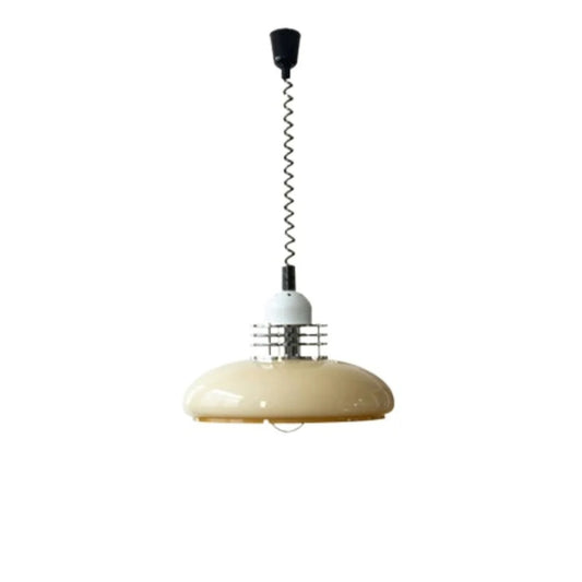 Mittelalterlicher Kronleuchter Creme Wind Esszimmer versenkbarer Kronleuchter Vintage Retro Bar Lampe Wohnzimmer Home 