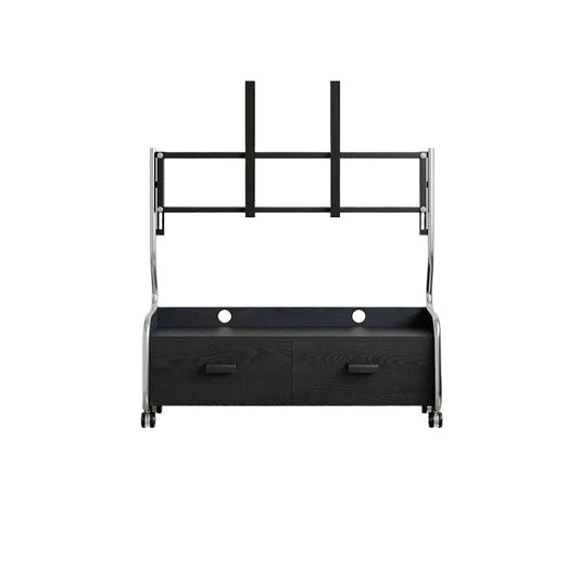 Abnehmbarer TV-Ständer, vom Boden bis zur Decke, nordischer mittelalterlicher Monitor-Universalaufhänger mit Radschloss 