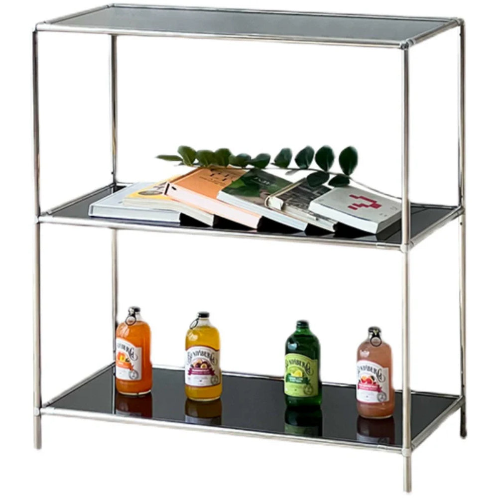 Koreanische Ins Windschutzscheibe Regal Blogger Haushalt Einfache Edelstahl Display Regal Bücherregal Display 