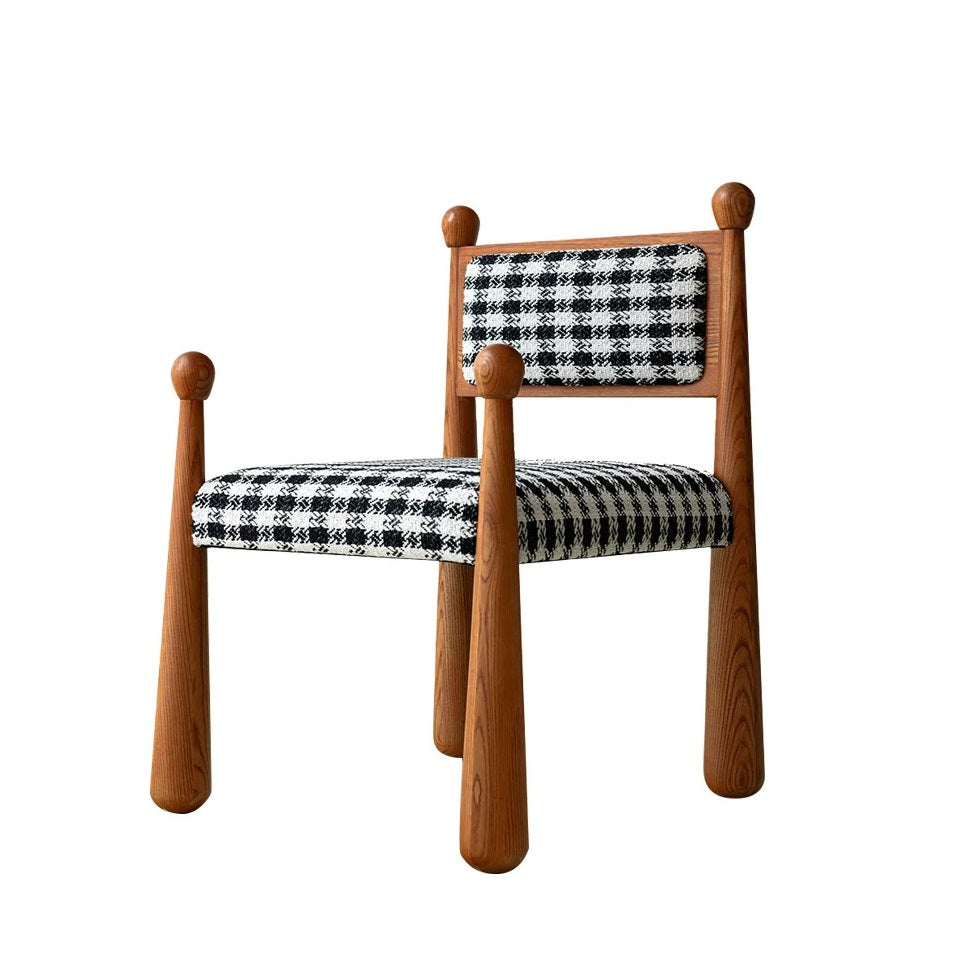 Creme Stil Esszimmerstuhl Designer Mittelalterlichen Massivholz Stuhl Licht Luxus Erweiterte Master Stuhl Ins PopularIns 