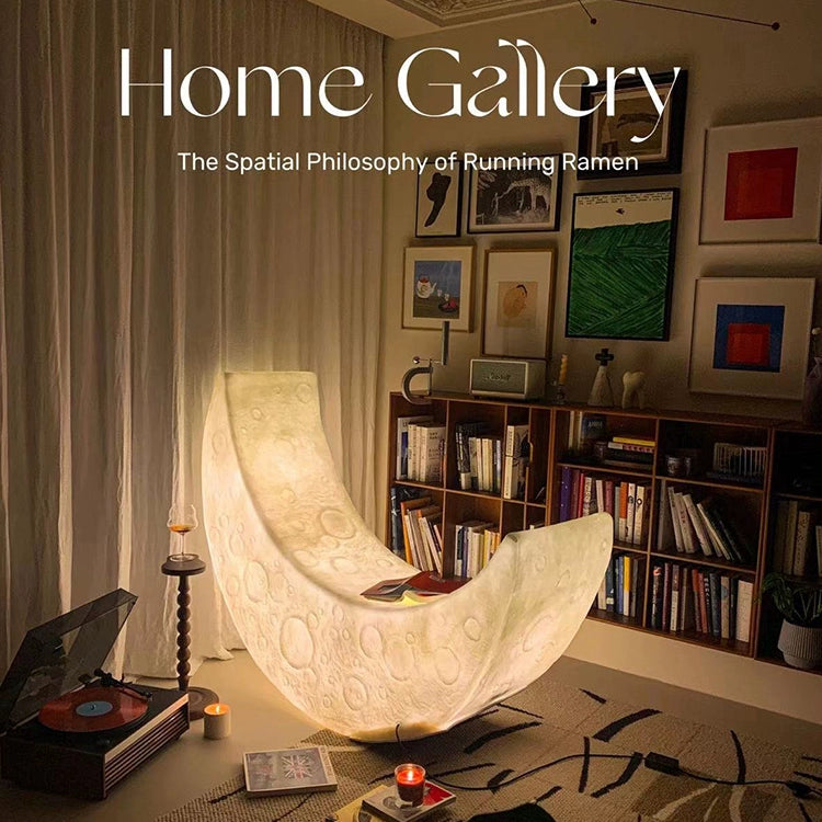 Mondlampe Liege Ins PopularIns Stehlampe Kreativer Schaukelstuhl Erweiterte Atmosphäre Wohnzimmer Ornament 