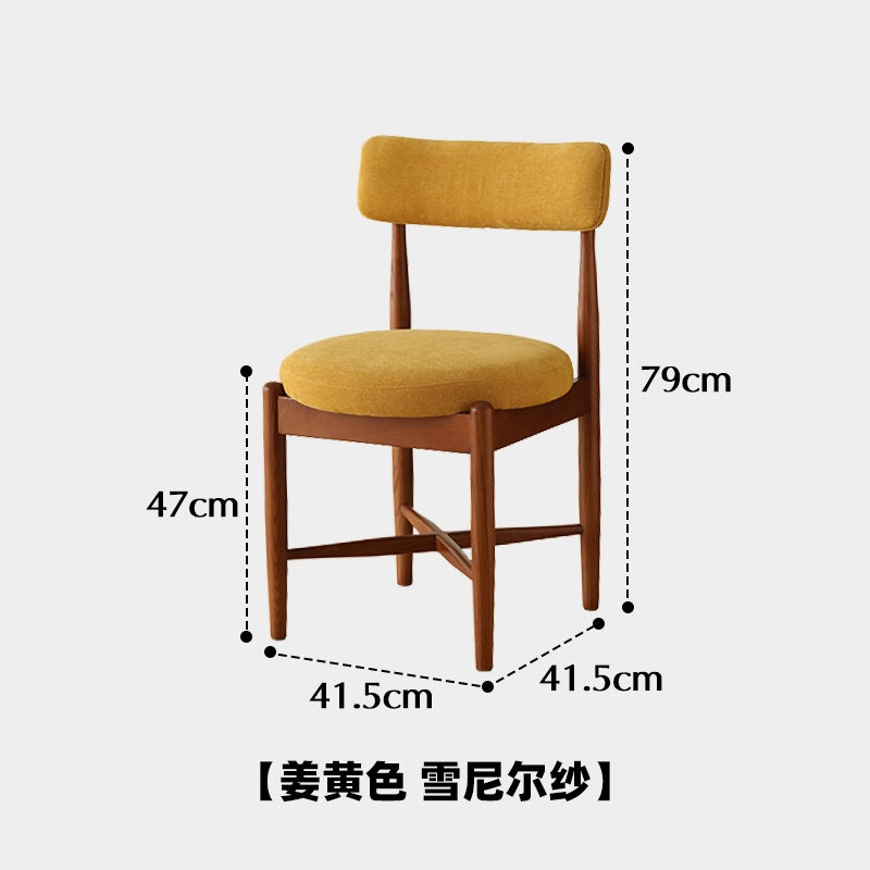 Massivholz Esszimmerstuhl mittelalterlichen einfachen High-End-Stuhl Home starke und langlebige Rückenlehne Buch Schreibtischstuhl Internet-Berühmtheit 