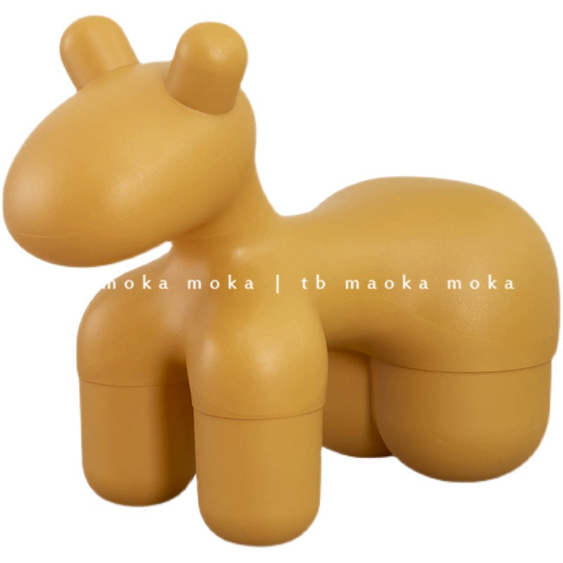 Pony Stuhl Cartoon Kinder Niedriger Hocker Kreative Tier Schuhwechselhocker Internet Prominente Ins Nordic Hocker Hause 