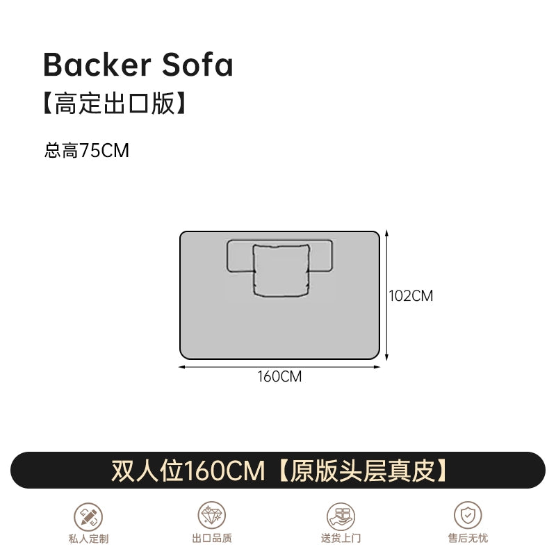 Italian Minimalist Mobile Armrest Backrest Huayi Living Room Space Villa Silent Wind Mountain Sofa Designer Combination