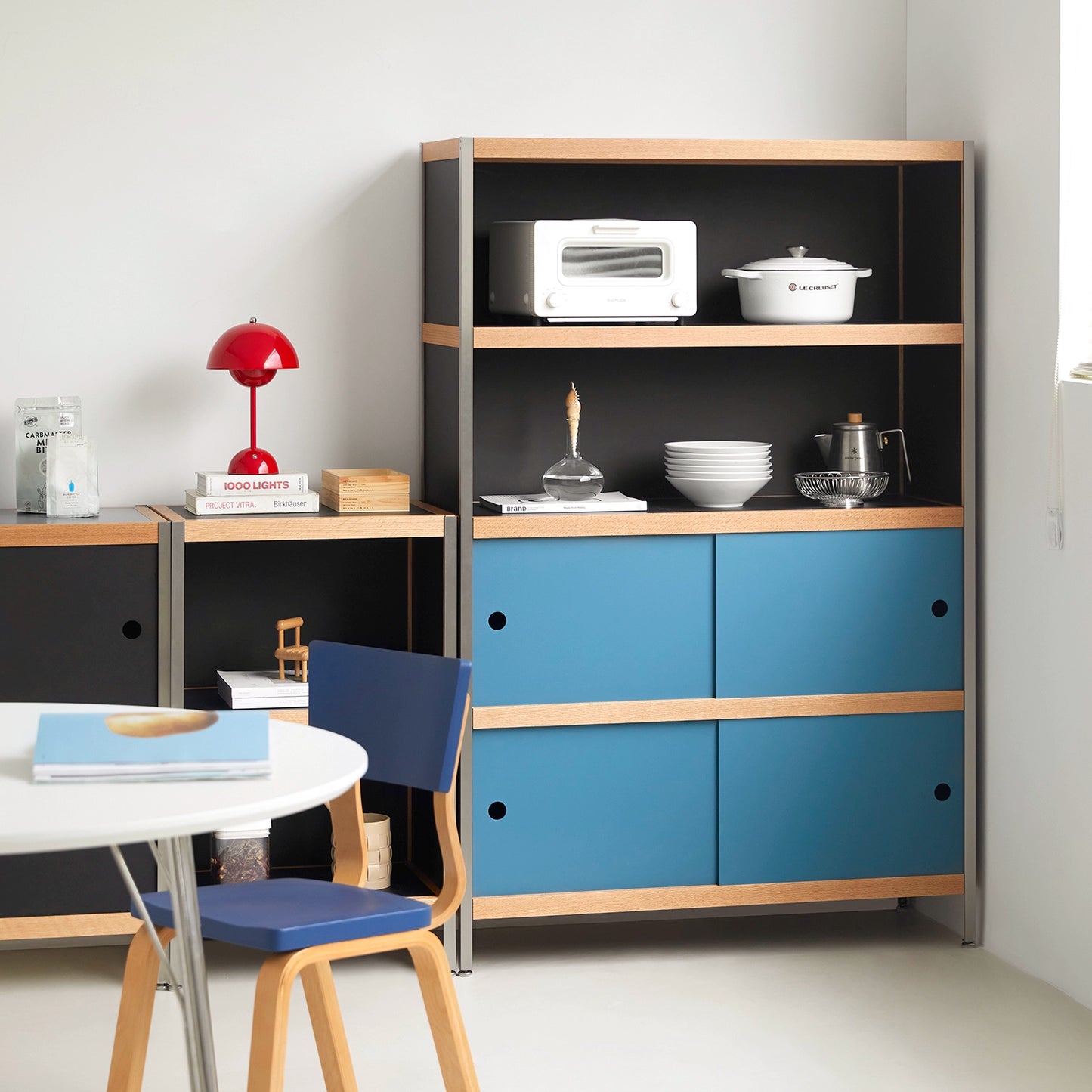 Massivholz Esszimmer Side Schrank an der Wand Locker Licht Luxus High-End Wohnzimmer Kombination Lagerregal Retro 